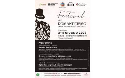 Immagine: locandina festival romanticismo