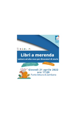 Libri a merenda  Libri a merenda