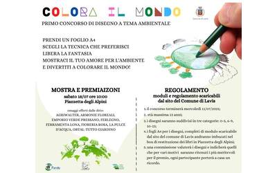 Immagine: Post FB di COLORA IL MONDO 1° concorso di disegno dedicato all'ambiente