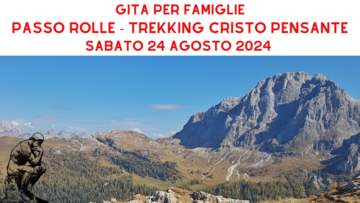 Gita x Famiglie: Passo Rolle - Trekking Cristo pensante Gita x Famiglie: Passo Rolle - Trekking Cristo pensante