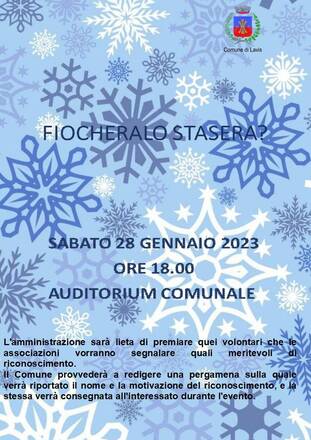 ❄ FIOCHERALO STASERA? ❄ ❄ FIOCHERALO STASERA? ❄