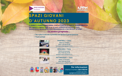 Immagine: SPAZI GIOVANI D'AUTUNNO 2023 LAVIS
