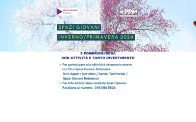 Immagine: Spazi Giovani d’Inverno ‘24 Presentazione