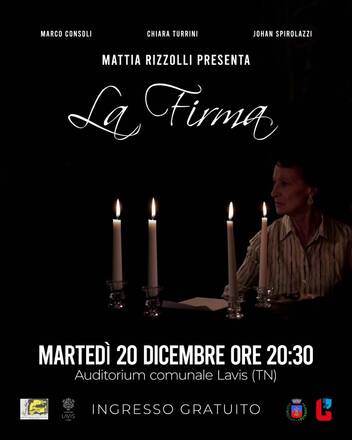 Cortometraggio “La Firma” Cortometraggio “La Firma”