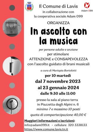 In ascolto con la musica  In ascolto con la musica