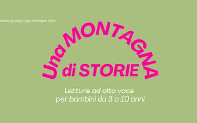 Immagine: Una MONTAGNA di STORIE 2023 - Letture - Banner