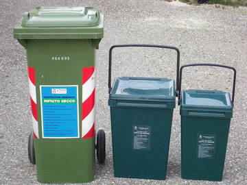 Modifica giorno raccolta rifiuto secco Contà e Tuenno