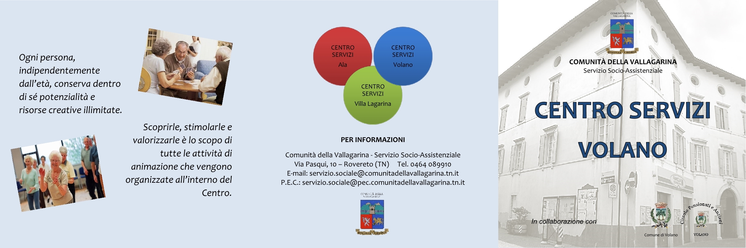 Immagine: Depliant Centro Servizi Volano immagine