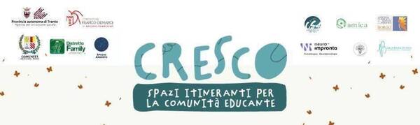 Immagine decorativa per il contenuto  Cresco Spazi itineranti per la comunità educante