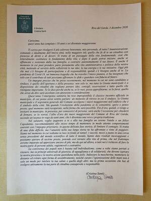 Il benvenuto ai neo maggiorenni / Archivio delle notizie ...