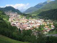 Fotografia del paese di Roncone e della frazione di Fontanedo (Trento) di Michele Pedrolli Fotografia del paese di Roncone e della frazione di Fontanedo (Trento) di Michele Pedrolli