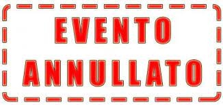 Immagine: Evento annullato