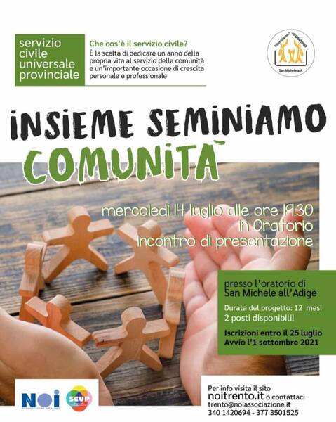 Immagine: Insieme seminiamo comunità
