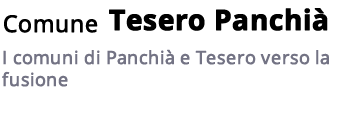 Comune Unico Tesero Panchià