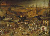 Immagine epidemia, Il Trionfo della Morte (1562) di Pieter Bruegel il Vecchio