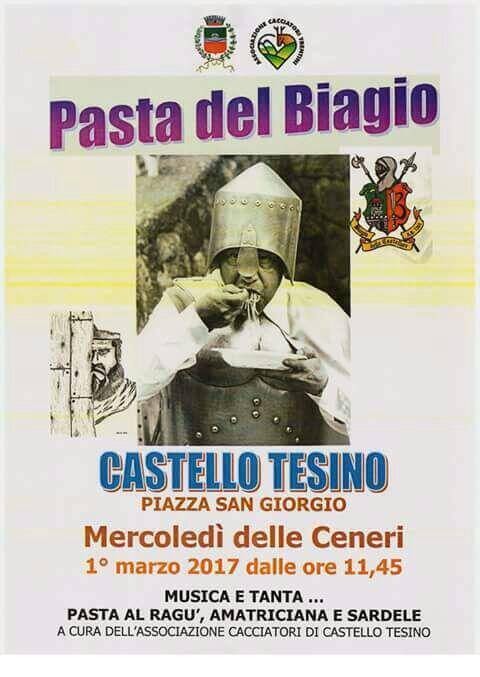 Locandina Pasta del Biagio