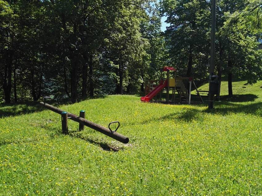 Vista del parco giochi di San Ippolito Vista del parco giochi di San Ippolito