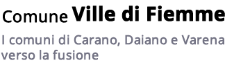 Comune Unico Ville di Fiemme