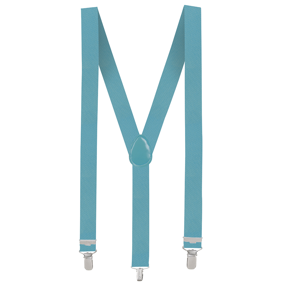 Bretels basic lichtblauw