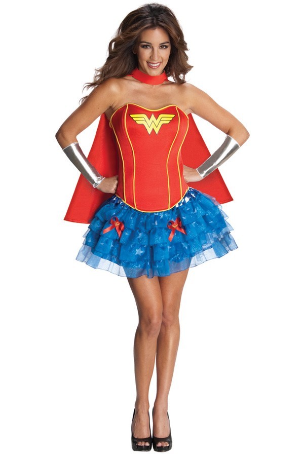 Wonder woman corset jurkje