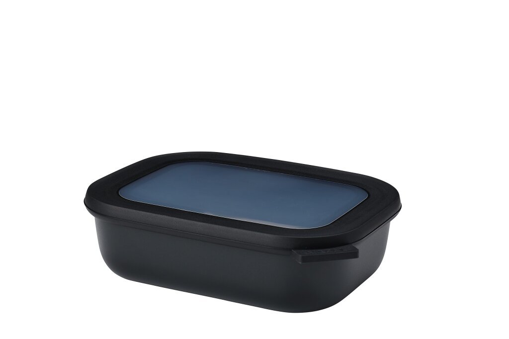Afbeelding van product Mepal multikom cirqula rechthoekig 1000 ml - nordic black Zwart