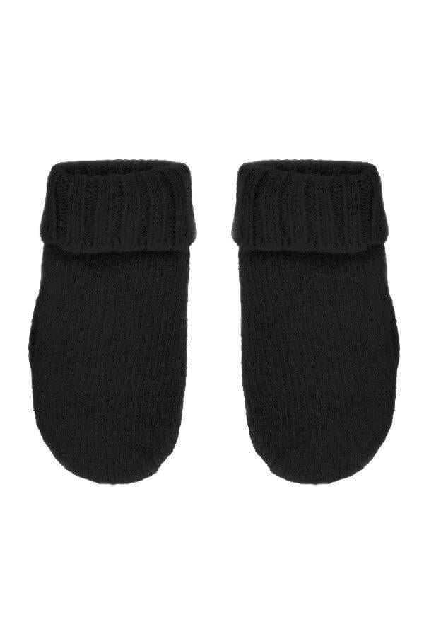 Gebreide wanten kinderen zwart