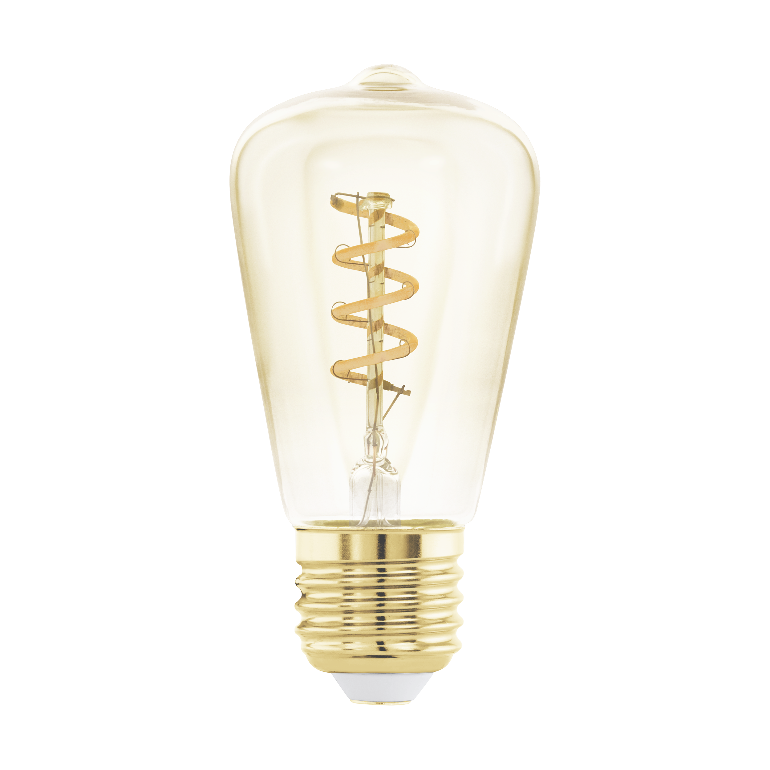 EGLO LED Lichtbron - E27 - Ø 4,8 cm - ST48 - Amber - 2000K - Dimbaar