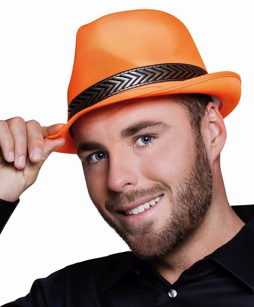 Coppens Head Borsalino Neon Orange coppens kopen in de aanbieding