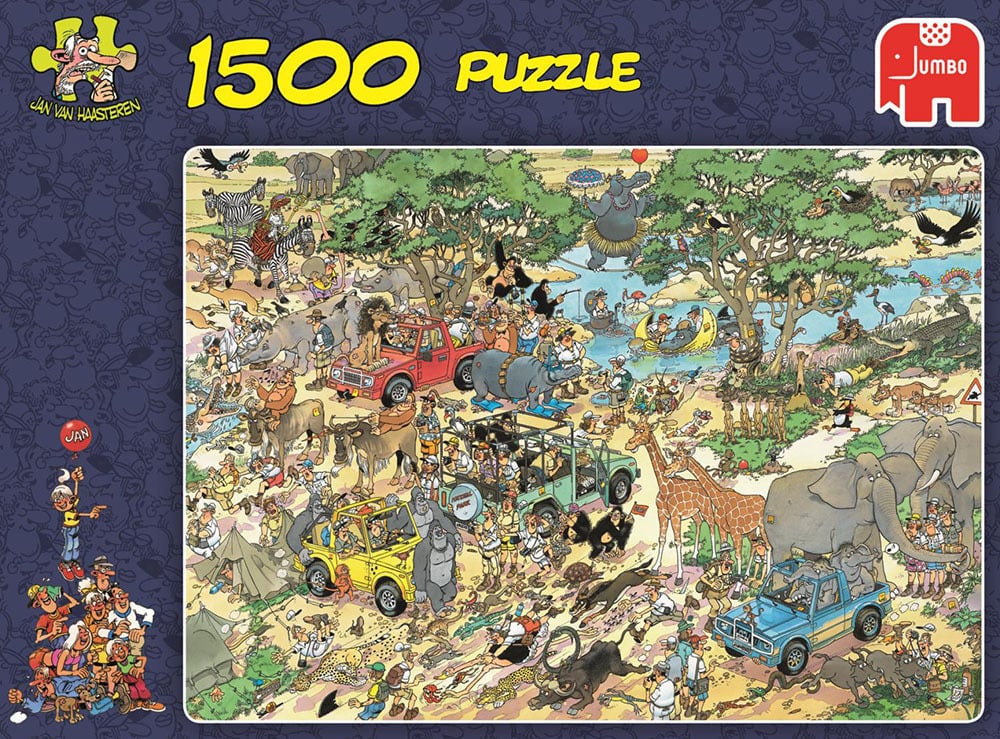 Jumbo Puzzel Jan van Haasteren Safari 1500 stukjes Coppens Warenhuis