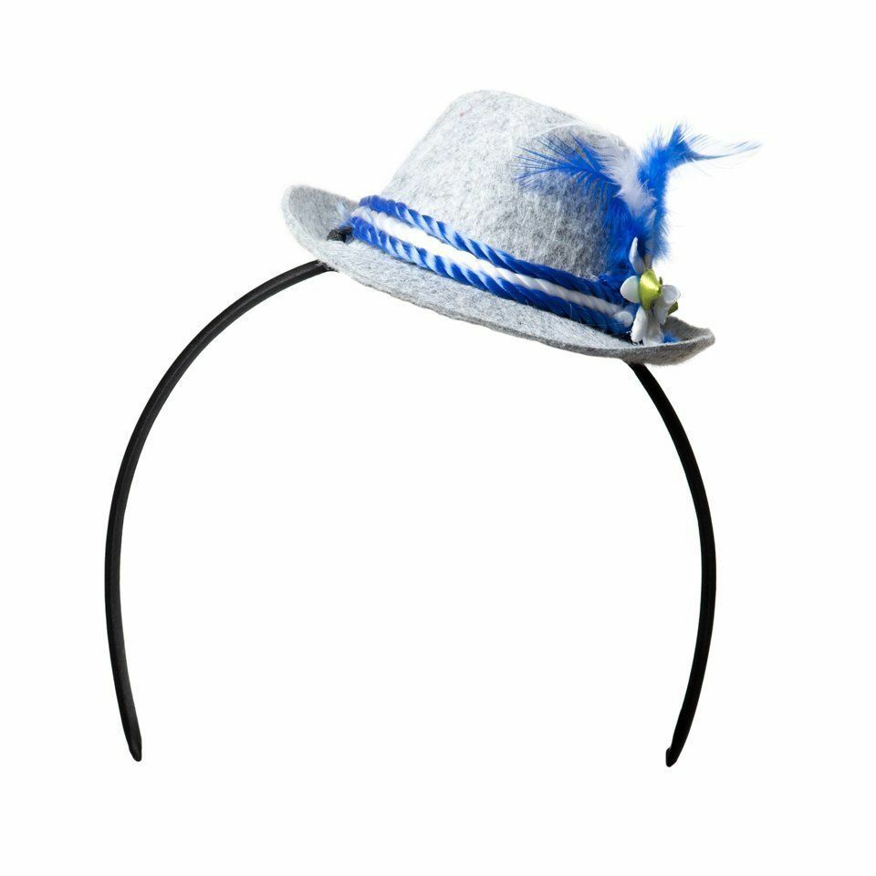 Tiara Tiroler Hoed Grijs