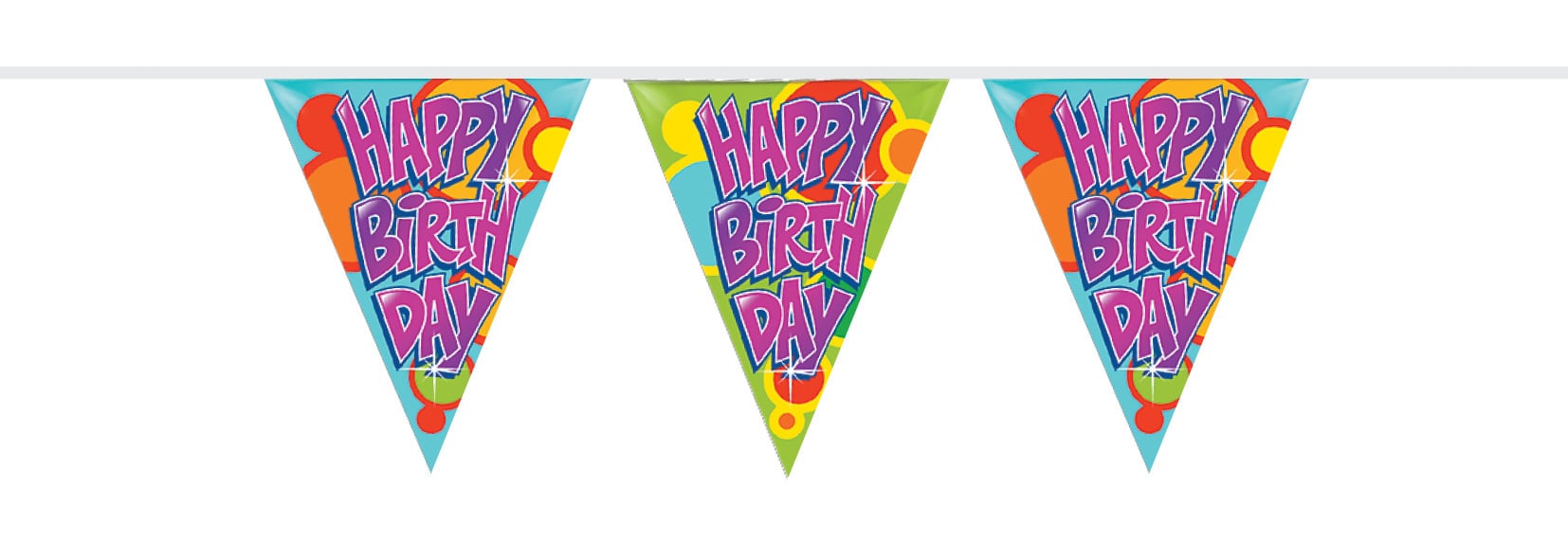 Coppens Vlaggenlijn Pe Happy Birthday 10 Meter coppens kopen in de aanbieding