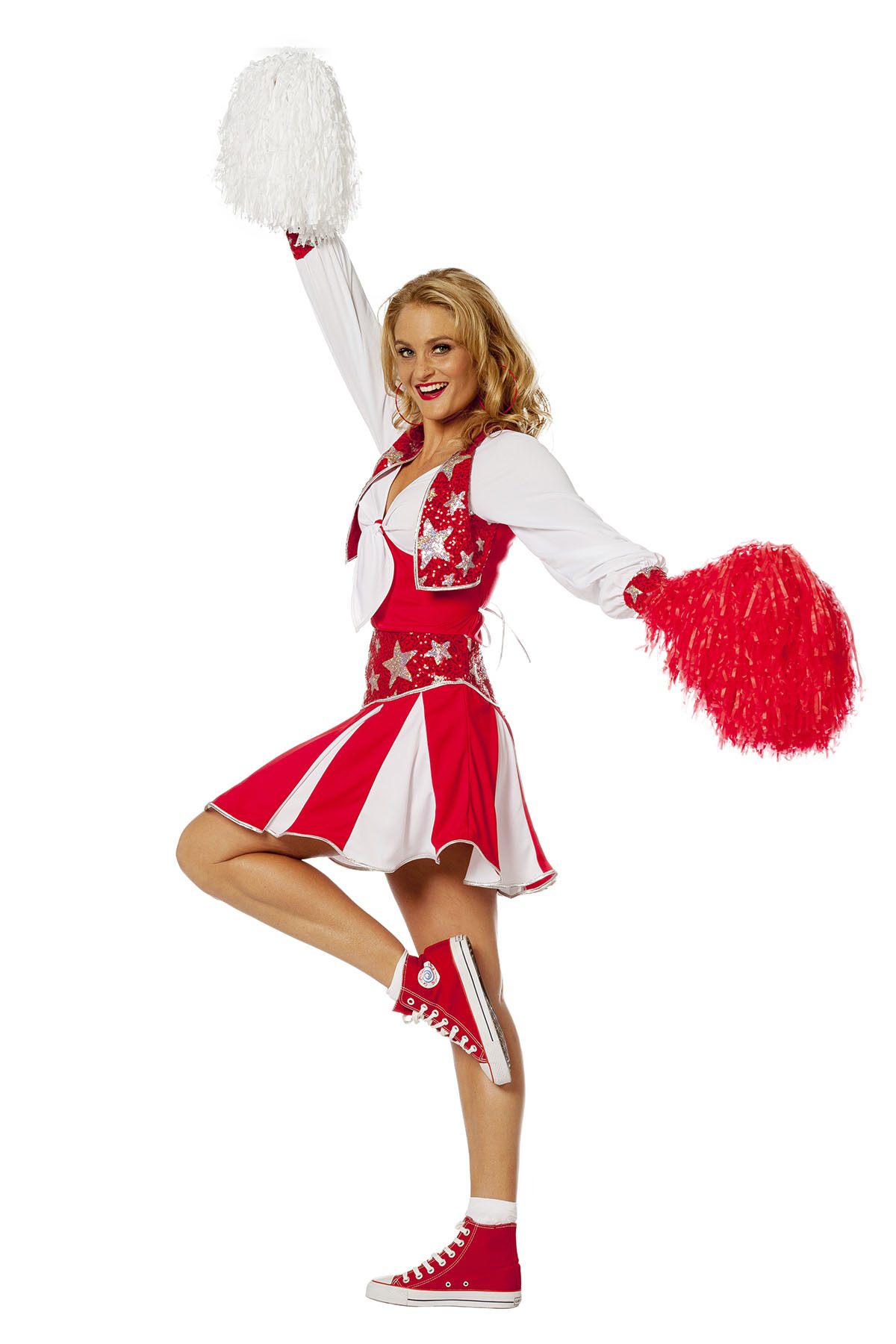 Cheerleader luxe, rood