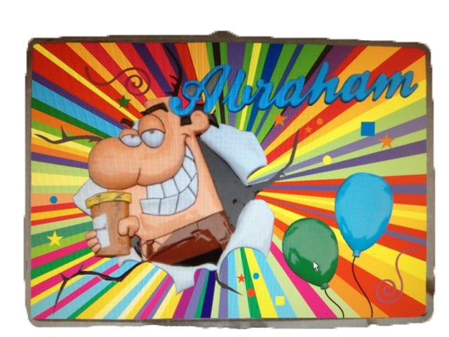 Wanddecoratie abraham