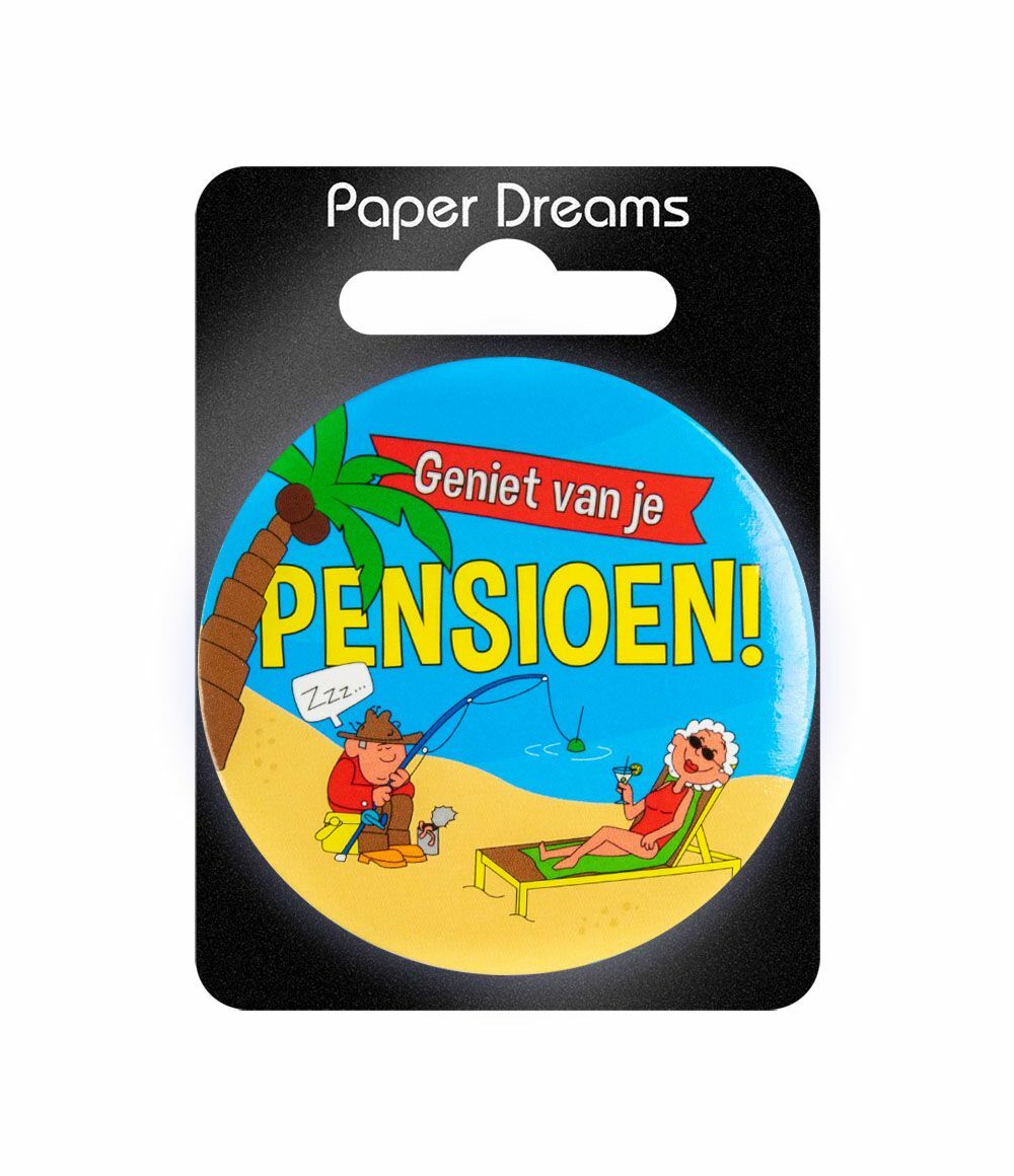Button klein Pensioen