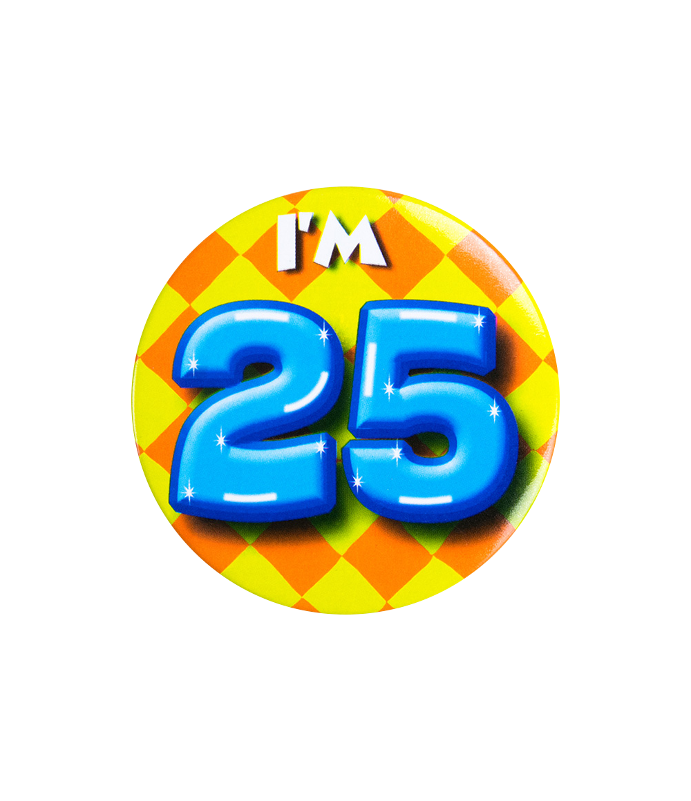 Button klein - i'm 25