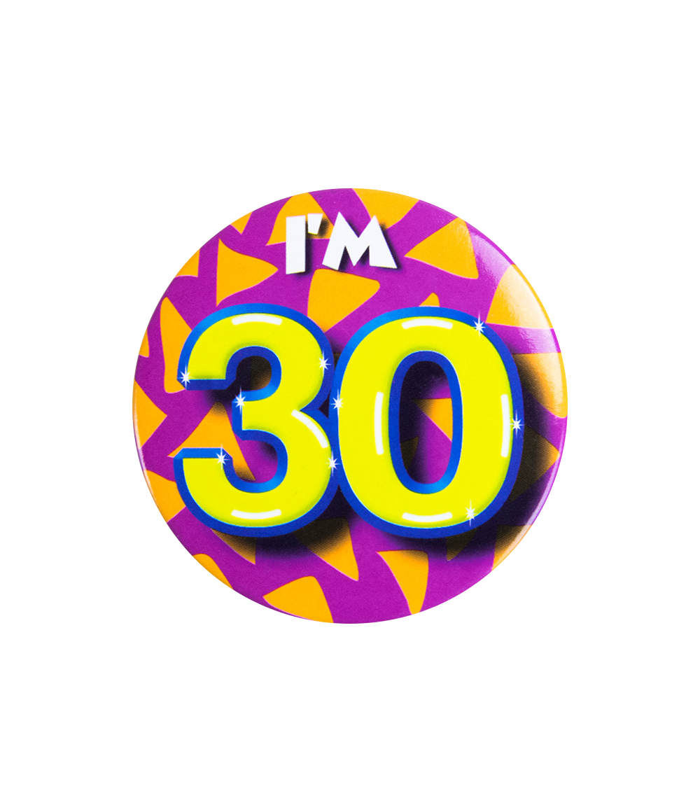 Button klein - i'm 30