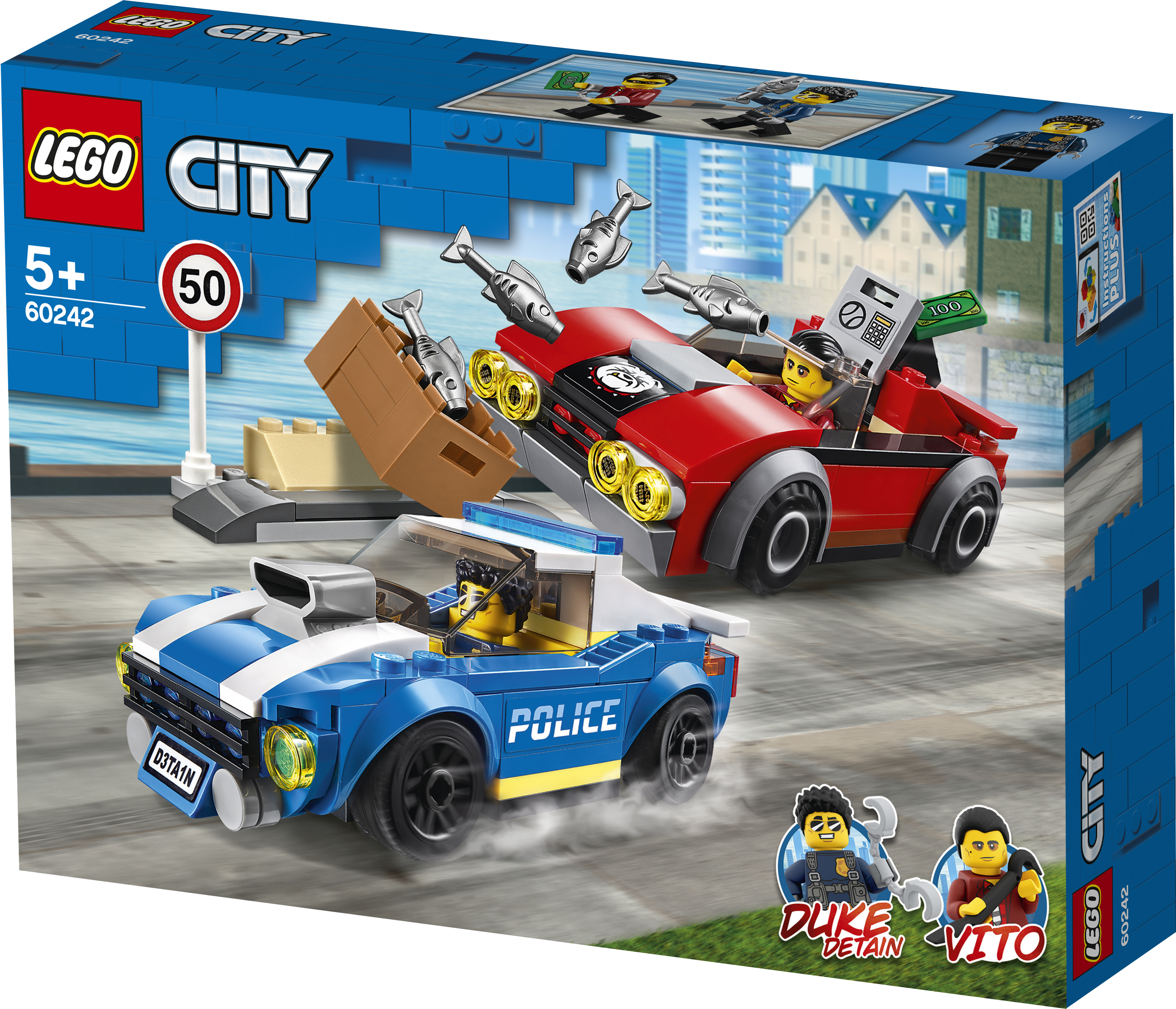 LEGO® City 60242 Politiearrest op de snelweg | Coppens Warenhuis LEGO CITY 60242 Politiearrest op de snelweg vanaf 5 jaar