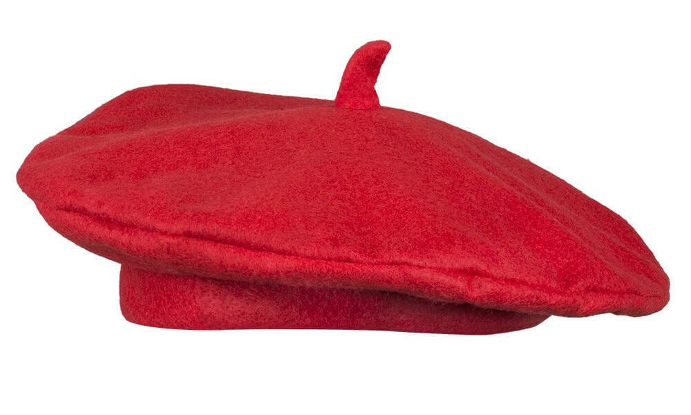 Baret France rood