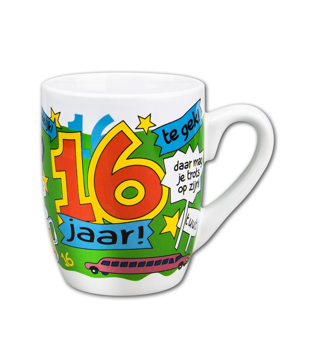 Cartoonmok 16 jaar