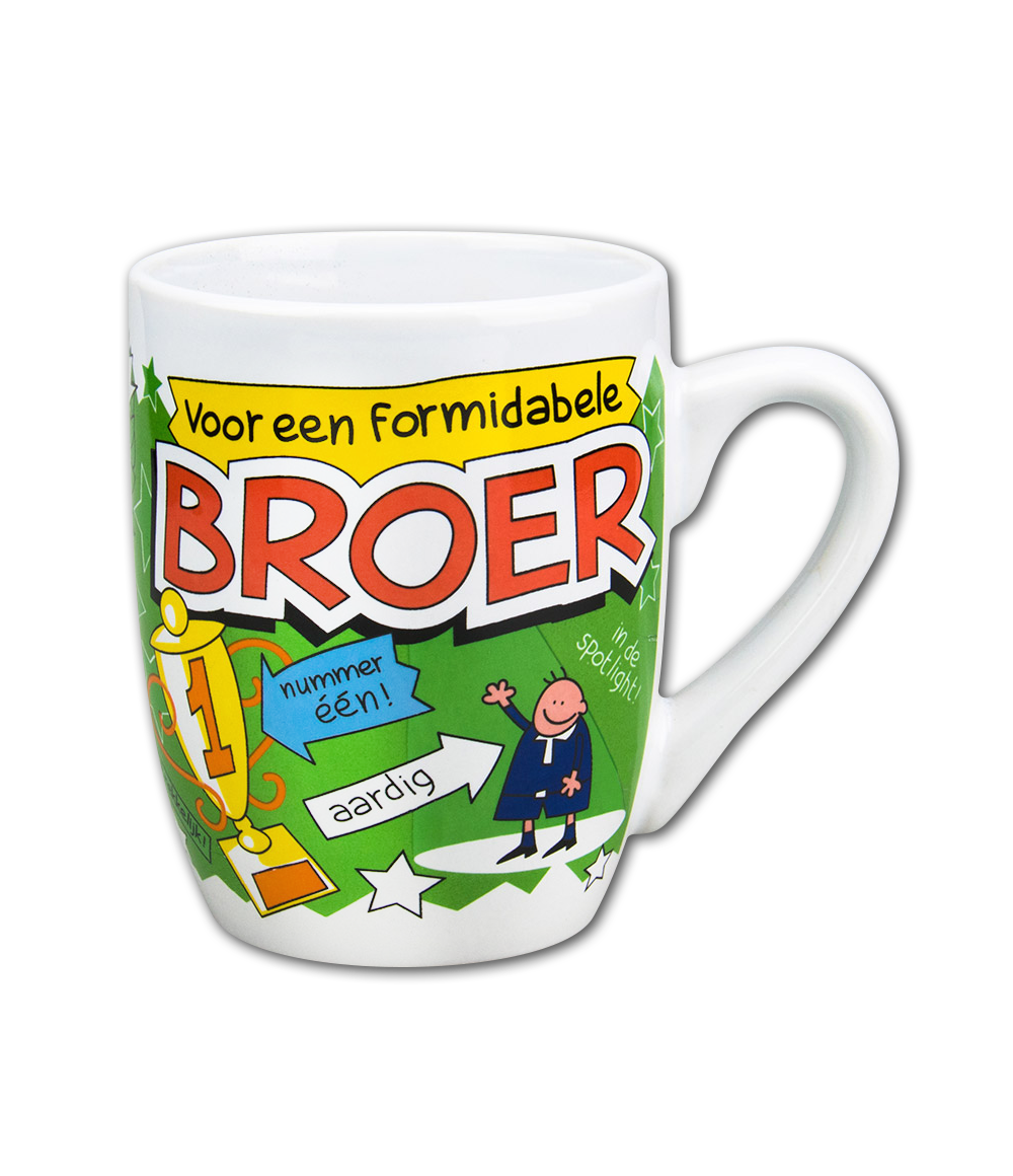 Cartoonmok Broer