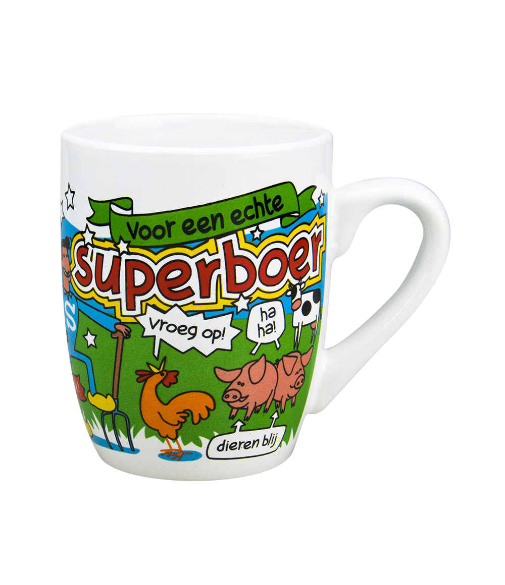 Cartoonmok Superboer