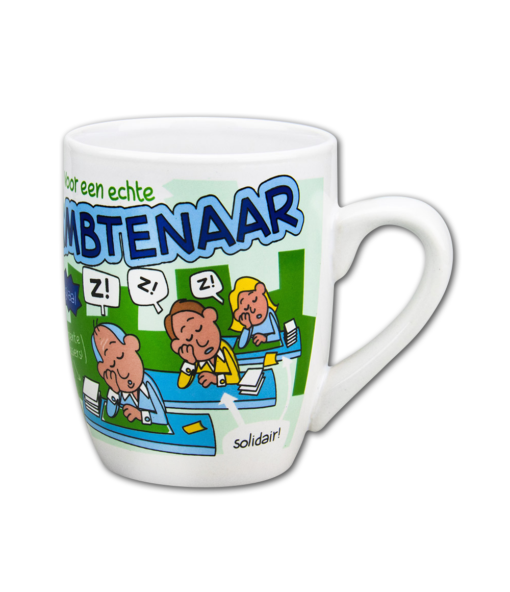 Cartoonmok Ambtenaar