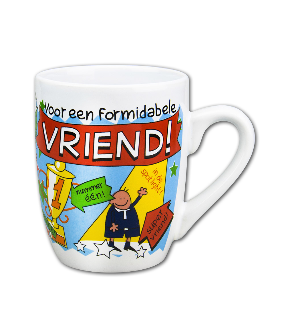 Cartoonmok Vriend