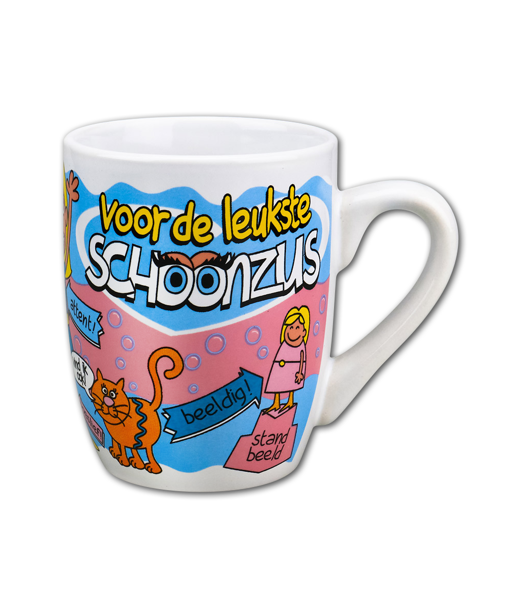 Cartoonmok Voor de leukste schoonzus