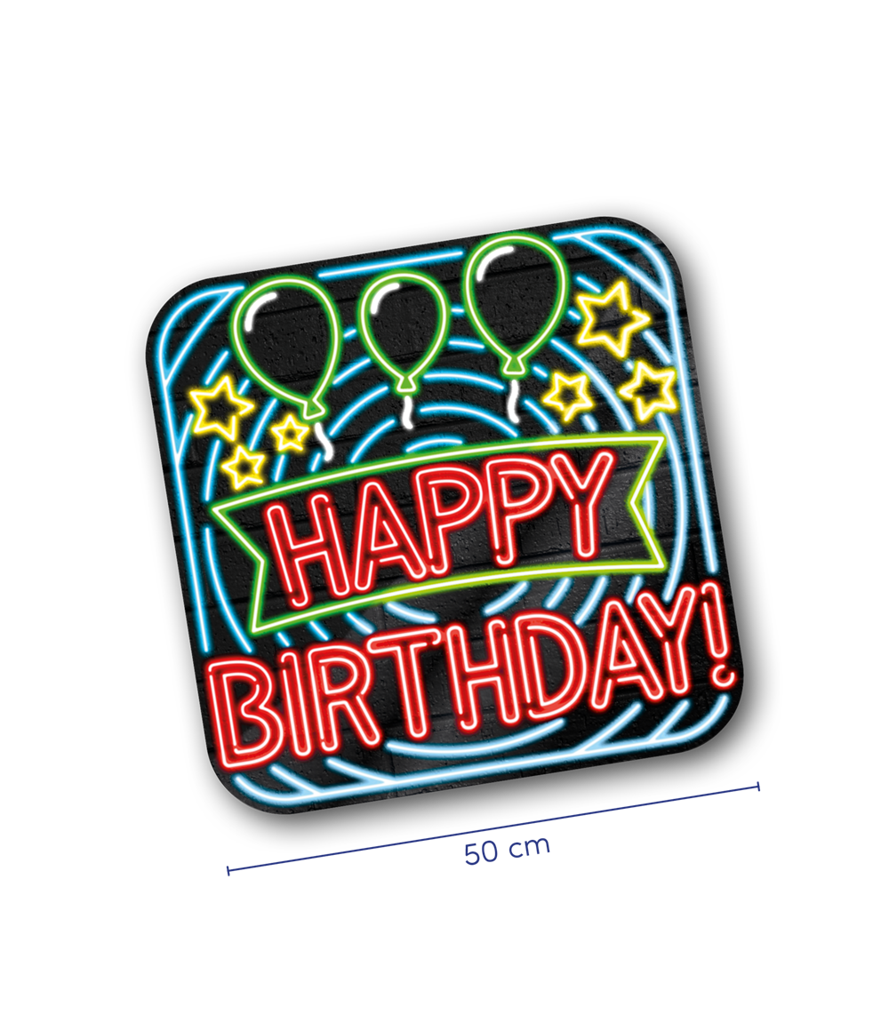 Huldeschild Neon - Happy Birthday OP=OP