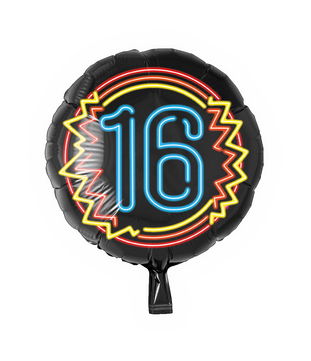 Neon Foil balloon - 16 OP=OP