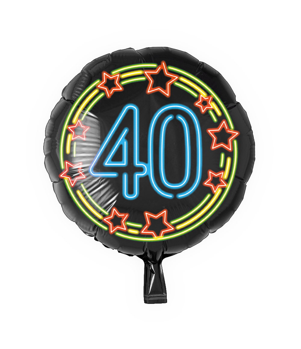 Neon Foil balloon - 40 OP=OP