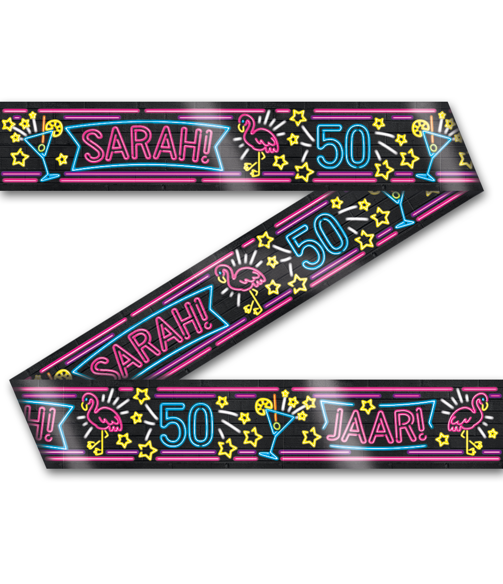 Neon party tape sarah 50 OP=OP