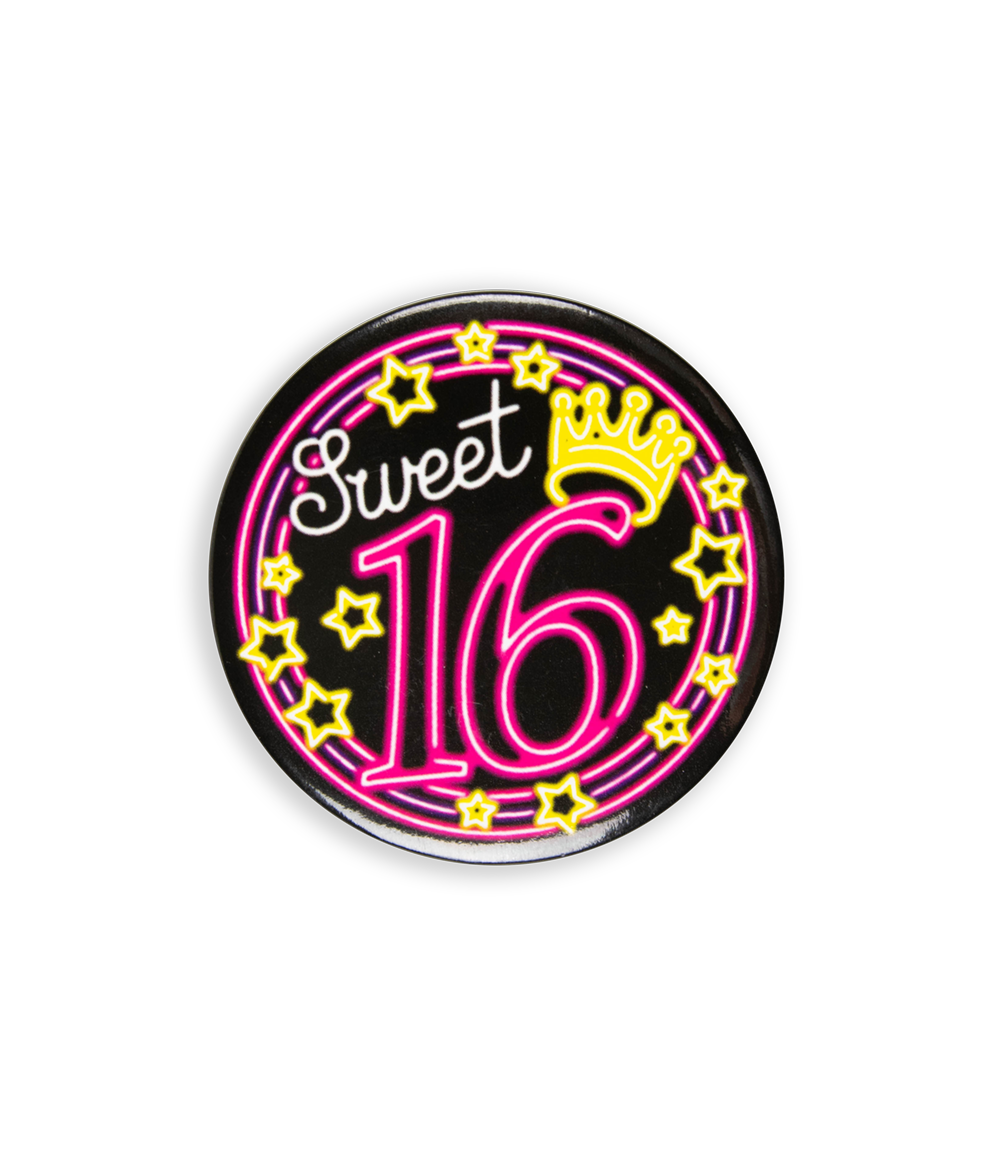 Neon button sweet 16 OP=OP