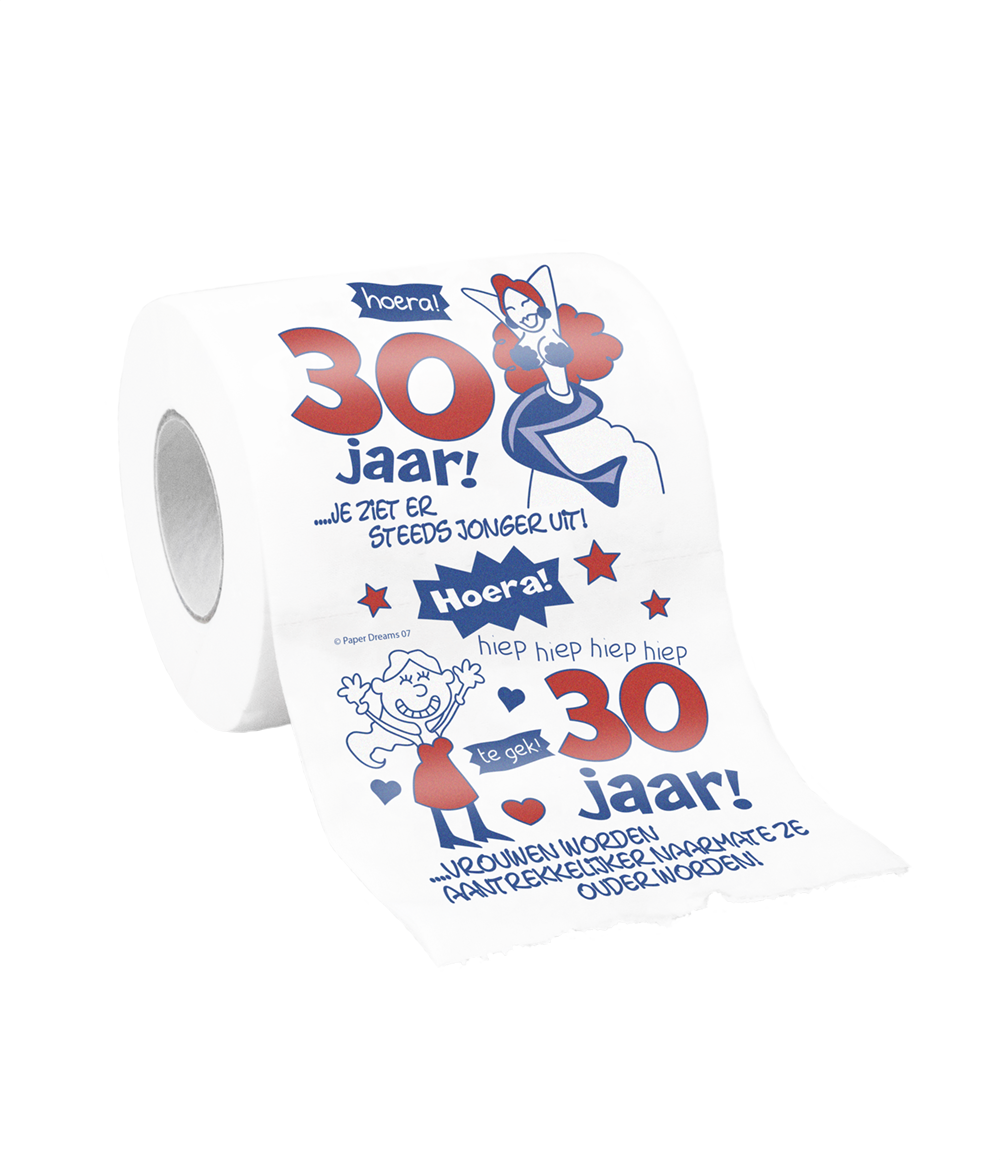 Toiletpapier - 30 vrouw